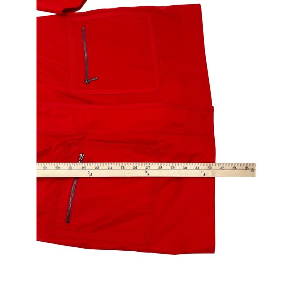 Doncaster Collection Women's Red Lightweight Jacket Zipper Pockets Size XL - Picture 4 of 7